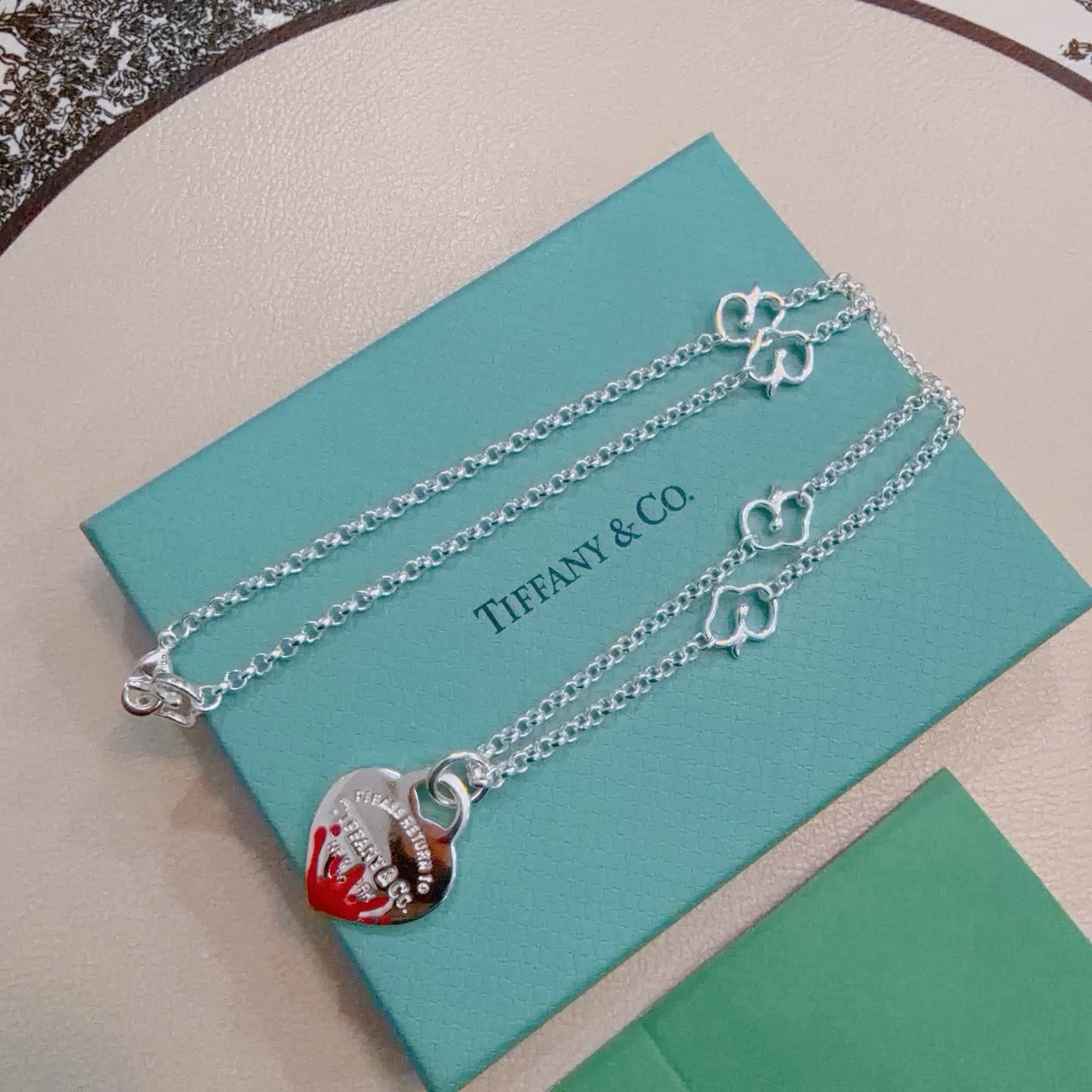 Tiffany & Co. Heart Tag Necklace